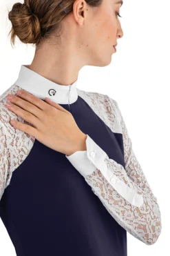 FRANCO TUCCI SRL EGO7 Ladies’ Florentine ML Long Sleeve Show Shirt- Show Shirts