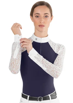 FRANCO TUCCI SRL EGO7 Ladies’ Florentine ML Long Sleeve Show Shirt- Show Shirts