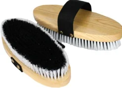 SHILOH STABLES TACK English Brush with Hand Strap- Bathing Tools|Brushes & Hoof Picks