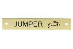 DOVER DROPSHIP Engraved Breed Logo- Nameplates