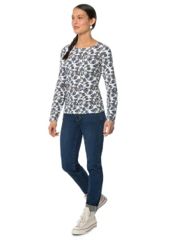 KERRITS EQL by ® Ladies’ Organic Cotton Long Sleeve Print Top- Long Sleeve Tops