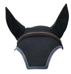 EQUIFIT ® Ear Bonnet with Colored Trim and No Logo- Ear Bonnets|Ear Bonnets