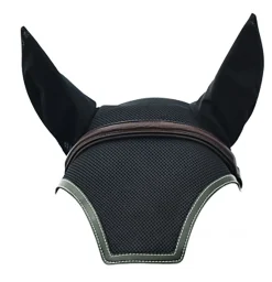 EQUIFIT ® Ear Bonnet with Colored Trim and No Logo- Ear Bonnets|Ear Bonnets