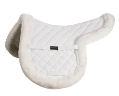 EQUINAVIA Eidsvoll Ultra Fleece Trimmed Show Pad- Close Contact Saddle Pads