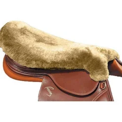 EQUINE COMFORT Products® Sheepskin Seat Saver- Saddle Accessories|Saddle Covers & Leather Care