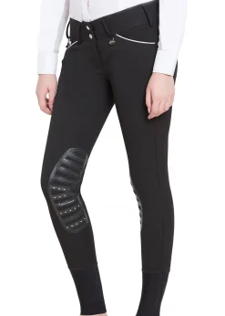 JPC EQUESTRIAN Equine Couture™ Ladies' Brittni Silicone Knee-Patch Breech- Knee Patch Breeches