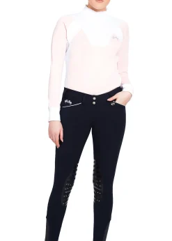 JPC EQUESTRIAN Equine Couture™ Ladies' Brittni Silicone Knee-Patch Breech- Knee Patch Breeches
