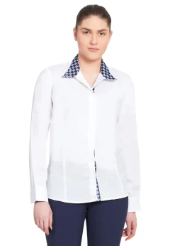 JPC EQUESTRIAN Equine Couture™ Ladies' Isabel Coolmax® Long Sleeve Show Shirt- Show Shirts