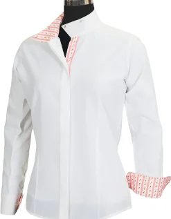 JPC EQUESTRIAN Equine Couture™ Ladies' Isabel Coolmax® Long Sleeve Show Shirt- Show Shirts