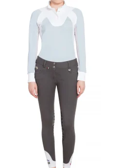 JPC EQUESTRIAN Equine Couture™ Ladies' Sophie Silicone Knee-Patch Breech- Knee Patch Breeches