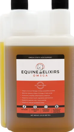 EQUINE ELIXIRS INC Equine Elixirs OM3GA® Omega-3 Fatty Acid Support- Horse Supplements