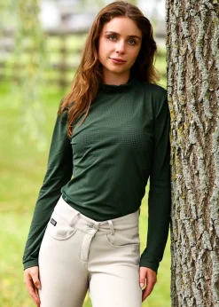 EQUISITE Alesia Long-Sleeve Shirt- Long Sleeve Tops