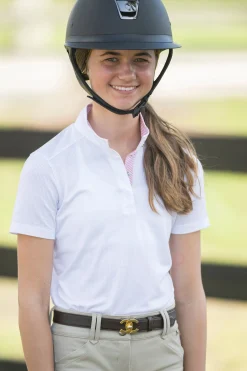 ESSEX CLASSICS Beacon Hill Girls’ Short Sleeve Show Shirt-Kids Kids' Show Shirts|Show Shirts