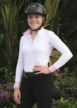 ESSEX CLASSICS Beacon Hill Ladies’ Long Sleeve Show Shirt- Show Shirts