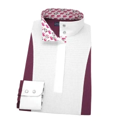 ESSEX CLASSICS Girls’ Performance Long Sleeve Show Shirt-Kids Kids' Show Shirts|Show Shirts