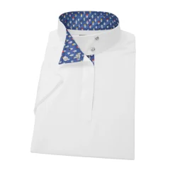 ESSEX CLASSICS Girls’ Talent Yarn Short Sleeve Show Shirt-Kids Kids' Show Shirts|Show Shirts