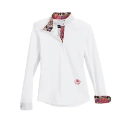 ESSEX CLASSICS Girls’ Talent Yarn® Long Sleeve Show Shirt-Kids Kids' Show Shirts|Show Shirts