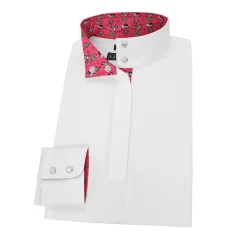 ESSEX CLASSICS Ladies’ Talent Yarn® Straight Collar Long Sleeve Show Shirt- Show Shirts