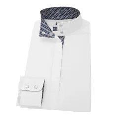 ESSEX CLASSICS Ladies’ Talent Yarn® Straight Collar Long Sleeve Show Shirt- Show Shirts