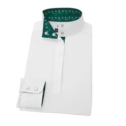 ESSEX CLASSICS Ladies’ Talent Yarn® Straight Collar Long Sleeve Show Shirt- Show Shirts