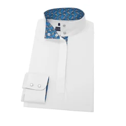 ESSEX CLASSICS Ladies’ Talent Yarn® Straight Collar Long Sleeve Show Shirt- Show Shirts