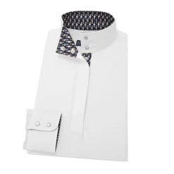 ESSEX CLASSICS Ladies’ Talent Yarn® Straight Collar Long Sleeve Show Shirt- Show Shirts