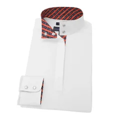 ESSEX CLASSICS Ladies’ Talent Yarn® Straight Collar Long Sleeve Show Shirt- Show Shirts