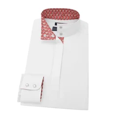 ESSEX CLASSICS Ladies’ Talent Yarn® Straight Collar Long Sleeve Show Shirt- Show Shirts