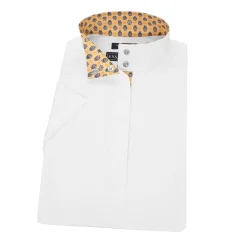 ESSEX CLASSICS Ladies’ Talent Yarn® Straight Collar Short Sleeve Show Shirt- Show Shirts