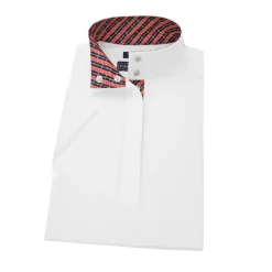 ESSEX CLASSICS Ladies’ Talent Yarn® Straight Collar Short Sleeve Show Shirt- Show Shirts