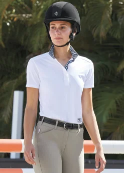 ESSEX CLASSICS Ladies’ Talent Yarn® Short Sleeve Show Shirt- Show Shirts