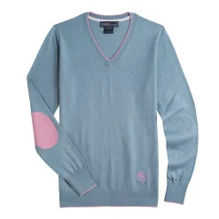 ESSEX CLASSICS Ladies’ Trey V-Neck Sweater- Sweaters & Winter Tops