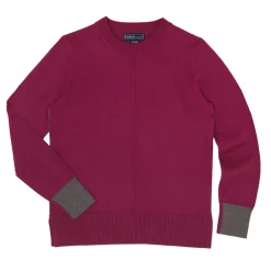 ESSEX CLASSICS Ladies’ Luca Crewneck Sweater- Sweaters & Winter Tops