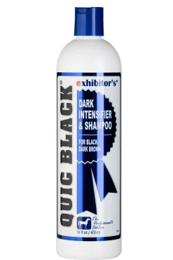 ANIMAL HEALTH INT Exhibitor’s™ Quic Black® Color Enhancing Shampoo- Coat, Mane & Tail Care