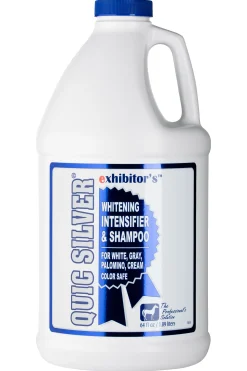 ANIMAL HEALTH INT Exhibitor’s™ Quic Silver® Whitening Shampoo- Coat, Mane & Tail Care