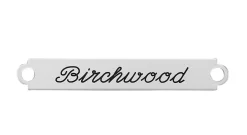 DOVER DROPSHIP Fancy Bridle and Accessory Plate- Nameplates