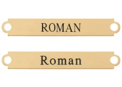 DOVER DROPSHIP Fancy Martingale Nameplate- Nameplates