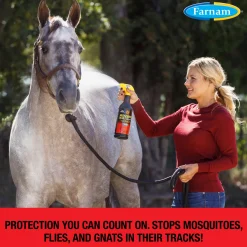 ANIMAL HEALTH INT Farnam® Mosquito Halt Fly Spray- Fly Control|Fly Repellents
