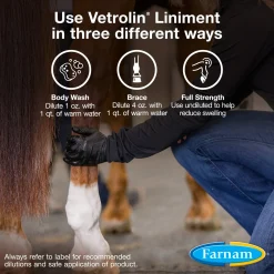 ANIMAL HEALTH INT Farnam® Vetrolin® Liniment- Horse Liniments