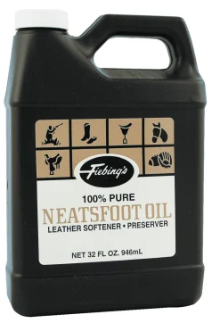 ANIMAL HEALTH INT Fiebing's 100% Pure Neatsfoot Oil- Saddle Covers & Leather Care