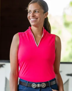 FITS RIDING FITS® Ladies’ Tori Sleeveless Sun Shirt- Sleeveless Tops