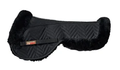 FLEECEWORKS ™ FXK Technology Classic Sheepskin Half Pad with Rolled Edges- Half Pads