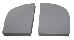 FLEECEWORKS ™ Rear Visco Inserts - Pair- Half Pads