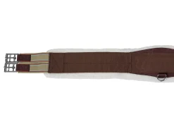 INT RIDING HELMET Flex Rider® Comfort Flo™ All-Purpose Nonslip Neoprene Girth with White Fleece Edge- Girths & Accessories