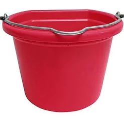 BRADLEY CALDWELL Fortiflex® Mini 8-Quart Flatback Bucket- Buy More Save More!|Feed & Water Buckets