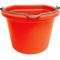 BRADLEY CALDWELL Fortiflex® Mini 8-Quart Flatback Bucket- Buy More Save More!|Feed & Water Buckets