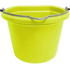 BRADLEY CALDWELL Fortiflex® Mini 8-Quart Flatback Bucket- Buy More Save More!|Feed & Water Buckets