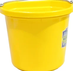 BRADLEY CALDWELL Fortiflex® 20-Quart FlatBack Bucket - Colors- Buy More Save More!|Feed & Water Buckets