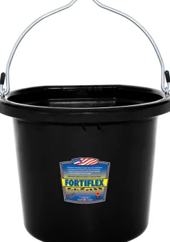 BRADLEY CALDWELL Fortiflex® 20-Quart FlatBack Bucket - Colors- Buy More Save More!|Feed & Water Buckets