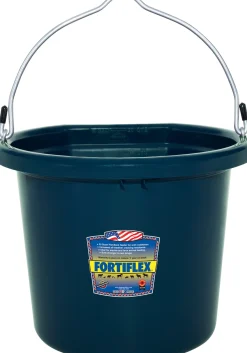 BRADLEY CALDWELL Fortiflex® 20-Quart FlatBack Bucket - Colors- Buy More Save More!|Feed & Water Buckets